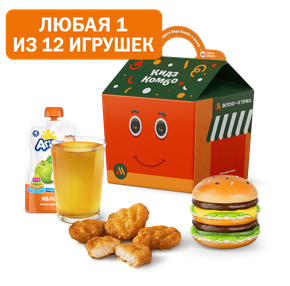 Кидз Комбо обед с игрушкой Мини - фест