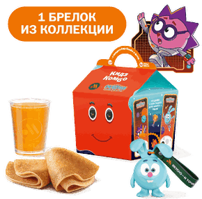 Кидз Комбо блины с игрушкой