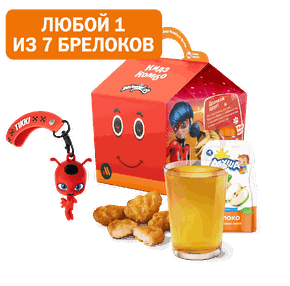Кидз Комбо обед с игрушкой "Леди Баг.Квами"