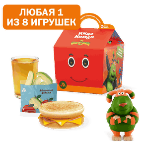 Кидз Комбо тост с игрушкой "Финник 2"