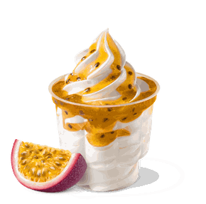 Мороженое Маракуйя с косточкой