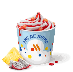 Айс Де Люкс Ананас-питахайя