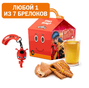 Кидз Комбо блины с игрушкой "Леди Баг.Квами"