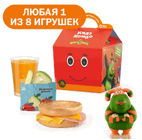 Кидз Комбо тост с игрушкой "Финник 2"
