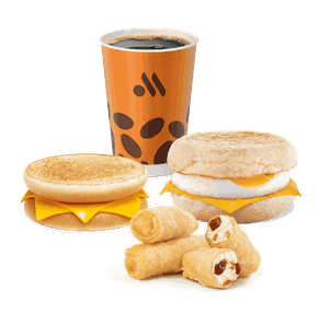 Сет с Маффином с яйцом и сыром