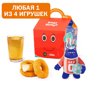 Кидз Комбо стартер или салат с игрушкой Бубокко
