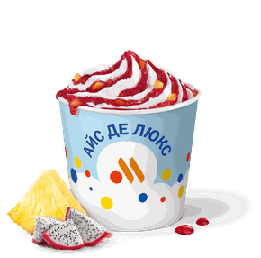 Айс Де Люкс Ананас-питахайя