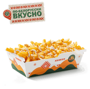 Картофель Фри Сметана и лук