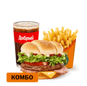 Мехико Бургер Комбо
